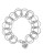 Betsey Johnson Circle Link Bracelet - SILVER