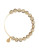 Alex And Ani Luxe Smoke Beaded Bangle - BEIGE/GOLD