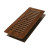 3 Inch x 10 inch Mahogany Plastic Floor Register