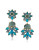 Carolee Central Park Boathouse Double Drop Earrings - LIGHT BLUE