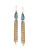 Carolee Central Park Boathouse Tassel Drop Earrings - LIGHT BLUE