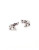 Lonna & Lilly Silvertone Elephant Stud Earrings - SILVER