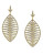 Louise Et Cie Large Feather Drop Earring - GOLD