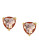 Louise Et Cie Indian Summer Collection Triangle Stud - PINK