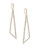 A.B.S. By Allen Schwartz Openwork Geo Drop Earrings - GOLD