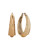Lucky Brand Sculptural Hoop Earrings - GOLD