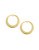 Trina Turk Golden Hoop Stud Earrings - GOLD