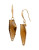 Robert Lee Morris Soho Faceted Stone Drop Earrings - TOPAZ