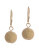 Anne Klein Leverback Ball Drop Earring - GOLD