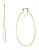 Bcbgeneration Oval Hoop - GOLD