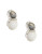 Jones New York Pave Button Drop Earrings - WHITE