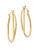 Trina Turk Sole West Gold Tone Hoop Earring - GOLD