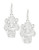 Kate Spade New York Make Me Blush Crystal Drop Earrings - SILVER