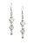 Expression Candy Bead Link Earrings - GREY