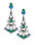 Expression Multi-Stone Drop Earrings - BLUE