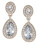 Carolee Gold Medalist Drop Pierced Earrings - GOLD