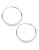 Kenneth Cole New York Sculptural Hoop Earring - SILVER