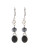 Jones New York Beaded Drop Earrings - BLACK