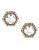 Vince Camuto Crystal Stud Earrings - GOLD