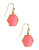 Trina Turk Hexagon Drop Earrings - PINK