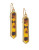 Lauren Ralph Lauren Faux Tortoiseshell Drop Earrings - GOLD