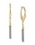 Bcbgeneration Tassel Tube Earrings - GOLD
