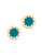 House Of Harlow 1960 Sunburst Stud Earrings - TEAL