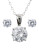 Samara Sterling Silver Solitaire Set - SILVER