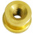 10-32 Brass Knurled Nut