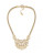 Carolee Oyster Bay Casted Frontal Necklace - GOLD