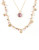 Lonna & Lilly Double Strand Beaded Necklace - PURPLE
