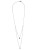 Uno De 50 Layered Crystal Necklace - GREY
