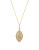 Louise Et Cie Feather Pendant - GOLD