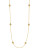 Louise Et Cie Indian Summer Collection Long Illusion Necklace - GOLD