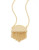 Trina Turk Fringe Pendant Necklace - GOLD