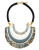 Trina Turk Multi-Coloured Crescent Bib Necklace - GOLD