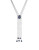 Bcbgeneration Coin Stone Y-Necklace - SILVER