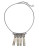 Gerard Yosca Mother-of-Pearl Fringe Necklace - GREY