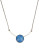 Kenneth Cole New York Moonstone Eclipse Round Stone Pendant Necklace - BLUE