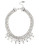 Kenneth Cole New York Baguette Stone Statement Necklace - WHITE