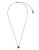 Uno De 50 Trillian Crystal Pendant Necklace - GREY