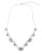 Cezanne Frontal Rhinestone Necklace - SILVER