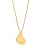 Diane Von Furstenberg Paloma Beach Metal Pendant Necklace - GOLD