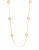 Trina Turk Sole West Gold Tone Single Strand Necklace - GOLD