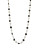 Anne Klein Alternating Scatter Necklace - BLACK