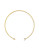 Bcbgeneration Embellished Charm Choker Necklace - GOLD