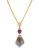 Louise Et Cie Indian Summer Collection Drama Y Necklace - PINK