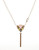 R.J. Graziano Tassel Statement Necklace - PINK