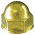 10-24 Brass Acorn Nut