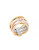 Michael Kors Brilliance Statement Tri Tone Criss Cross Ring - TRI TONE - 8